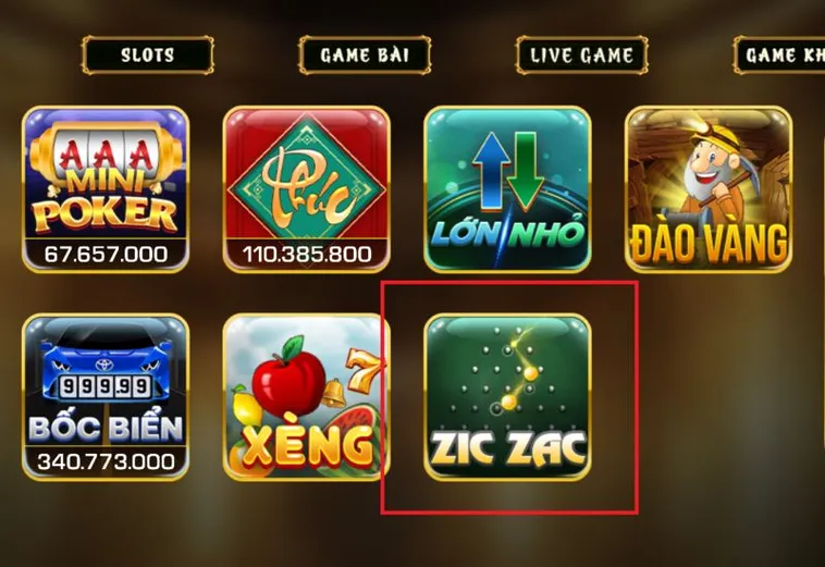 Hướng Dẫn Chơi Game Nhanh ZicZac Tại WinVN Thắng Lớn Tuyệt Đối 1 Hướng Dẫn Chơi Game Nhanh ZicZac Tại WinVN Thắng Lớn Tuyệt Đối